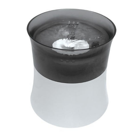 Pioneer Pet Elevated Vortex Pet Drinking Fountain, White, 128 Fluid Ounces